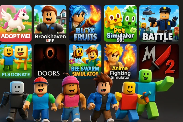 Top 10 Most Popular Roblox Games in 2025
