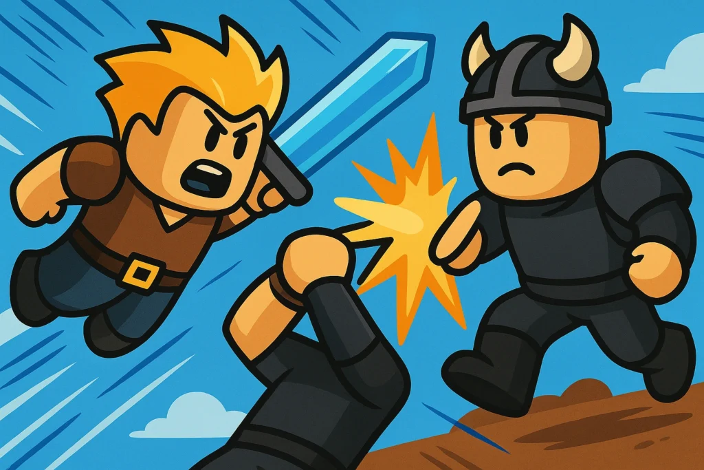 Parrying and leveraging the high ground in combat