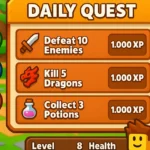 daily Roblox XP quests