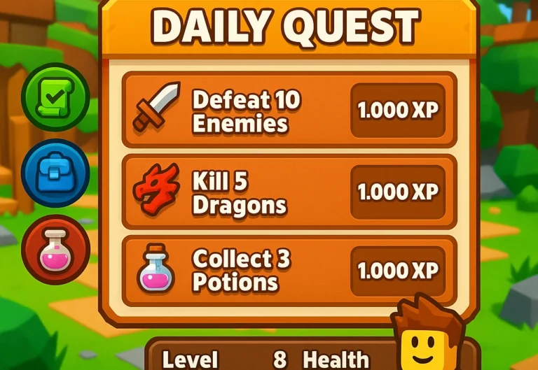 daily Roblox XP quests